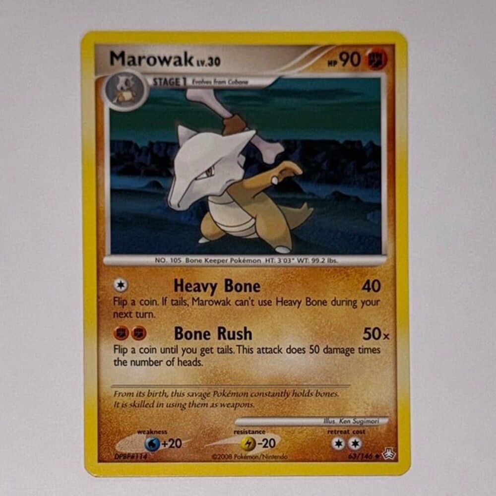 POKEMON CARD: Marowak #63/146 (Pokemon Legends Awakened)